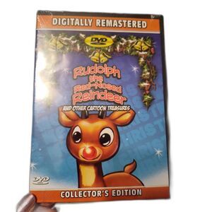 Rudolph The Red-Nosed ReindeerAnd Other Cartoon Treasures DVD New sealed